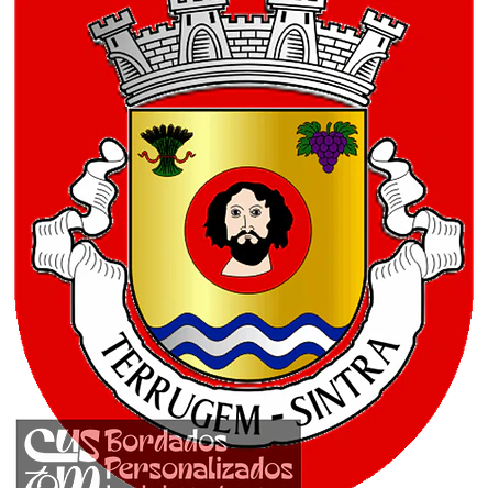 Emblema Bordado Antiga Freguesia de Terrugem (Sintra, Lisboa) 1