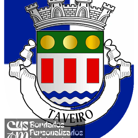 Emblema Bordado Antiga Freguesia de Taveiro (Coimbra, Coimbra) 1