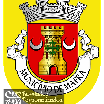 Emblema Bordado Município de Mafra (Lisboa) 1