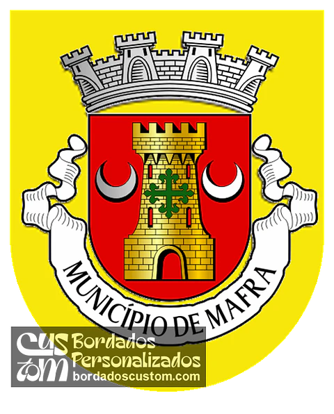 Emblema Bordado Município de Mafra (Lisboa)