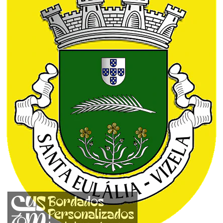 Emblema Bordado Freguesia de Santa Eulália (Vizela, Braga) 1