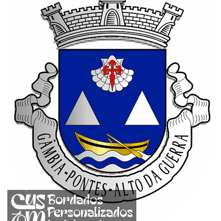 Emblema Bordado Freguesia de Gâmbia-Pontes-Alto da Guerra (Setúbal, Setúbal) 1