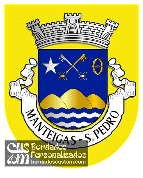 Emblema Bordado Freguesia de Manteigas (São Pedro) (Manteigas, Guarda)
