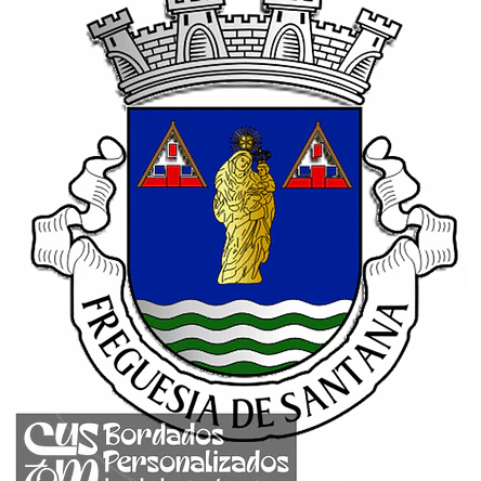 Emblema Bordado Freguesia de Santana (Santana, Madeira) 1