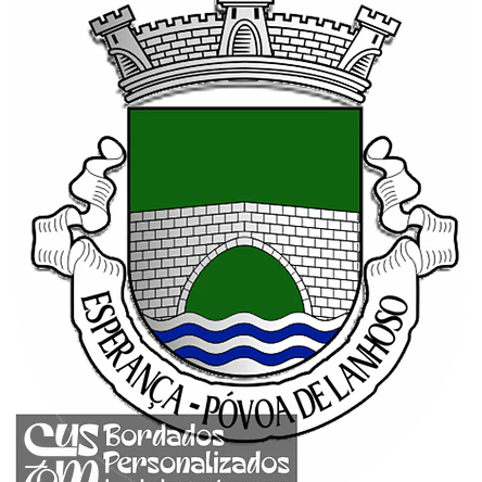 Emblema Bordado Antiga Freguesia de Esperança (Póvoa de Lanhoso, Braga) 1