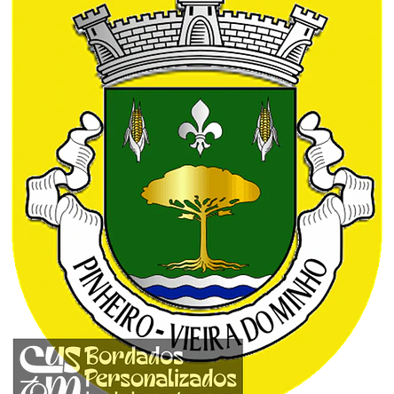 Emblema Bordado Freguesia de Pinheiro (Vieira do Minho, Braga) 1