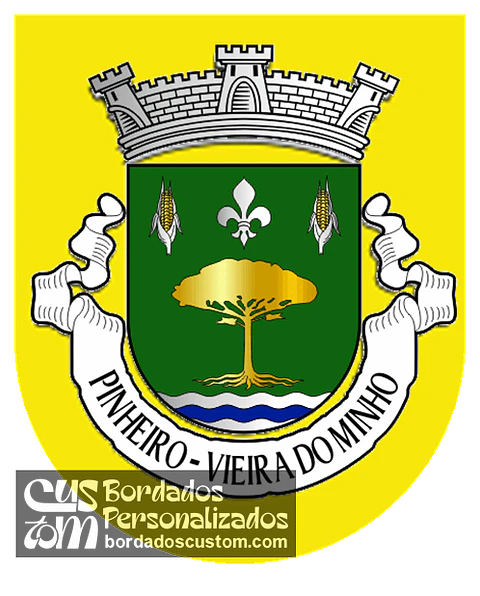 Emblema Bordado Freguesia de Pinheiro (Vieira do Minho, Braga)
