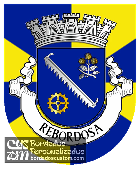 Emblema Bordado Freguesia de Rebordosa (Paredes, Porto)