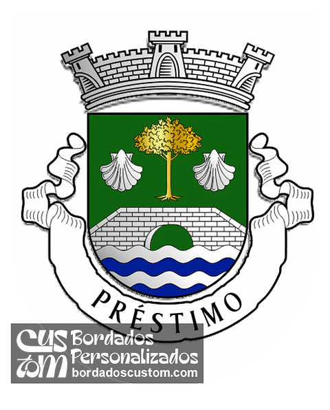 Emblema Bordado Antiga Freguesia de Préstimo (Águeda, Aveiro)
