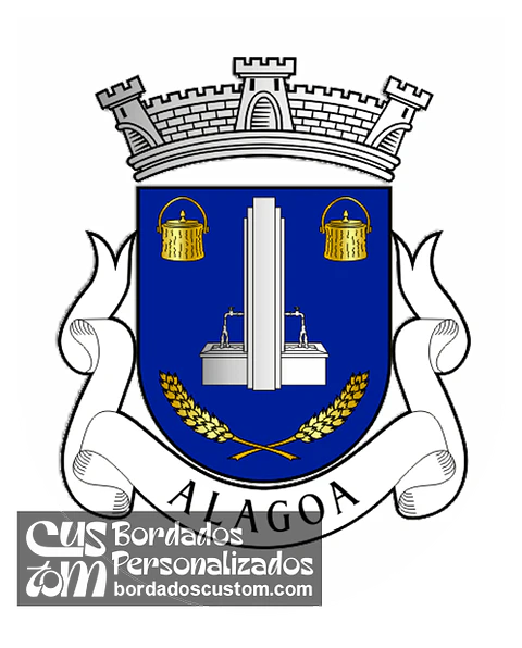 Emblema Bordado Freguesia de Alagoa (Portalegre, Portalegre)