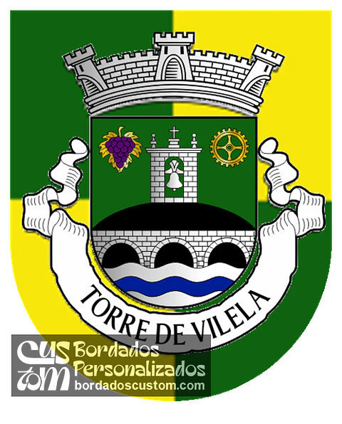 Emblema Bordado Antiga Freguesia de Torre de Vilela (Coimbra, Coimbra)