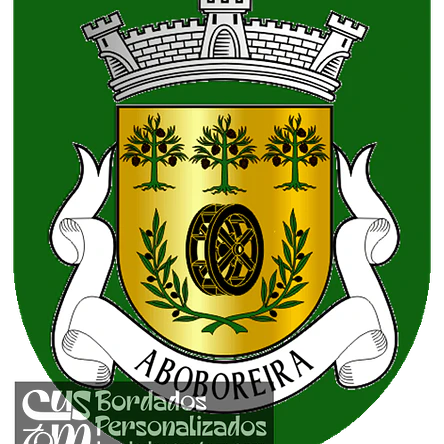 Emblema Bordado Antiga Freguesia de Aboboreira (Mação, Santarém) 1