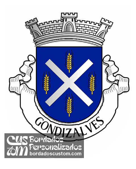 Emblema Bordado Antiga Freguesia de Gondizalves (Braga, Braga)