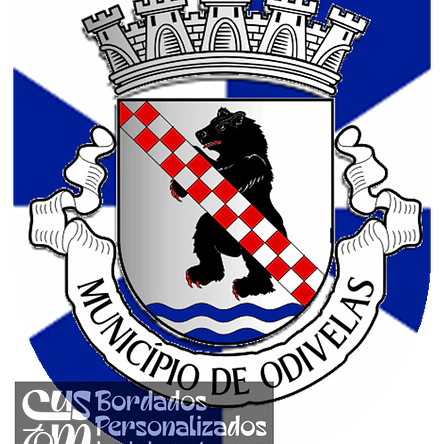 Emblema Bordado Município de Odivelas (Lisboa) 1