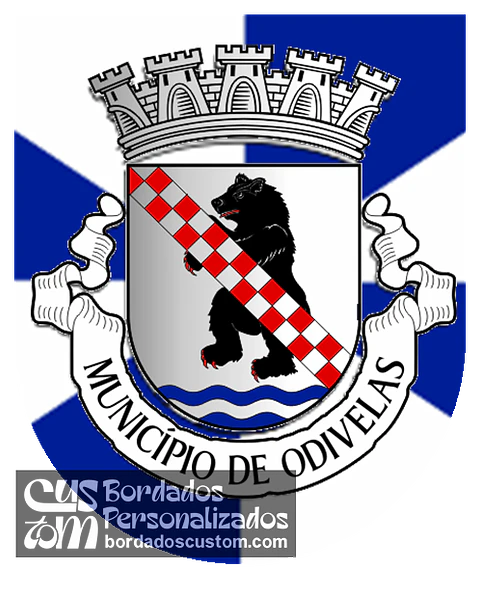 Emblema Bordado Município de Odivelas (Lisboa)