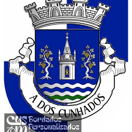 Emblema Bordado Antiga Freguesia de A dos Cunhados (Torres Vedras, Lisboa) 1