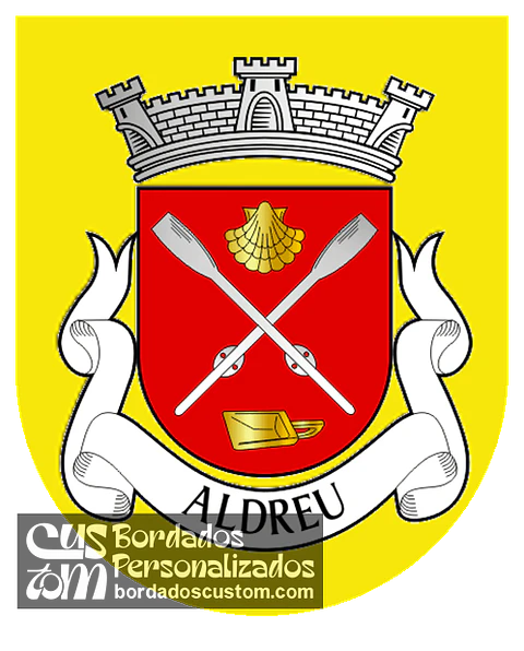 Emblema Bordado Freguesia de Aldreu (Barcelos, Braga)