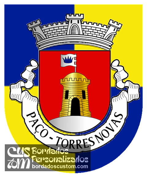 Emblema Bordado Antiga Freguesia de Paço (Torres Novas, Santarém)