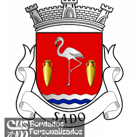 Emblema Bordado Freguesia de Sado (Setúbal, Setúbal) 1