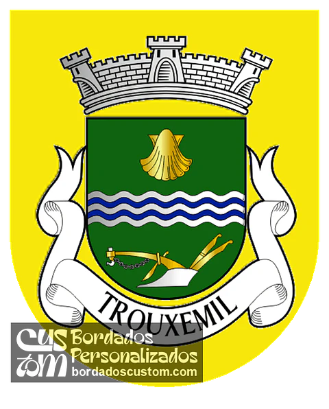 Emblema Bordado Antiga Freguesia de Trouxemil (Coimbra, Coimbra)