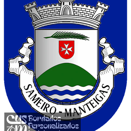 Emblema Bordado Freguesia de Sameiro (Manteigas, Guarda) 1