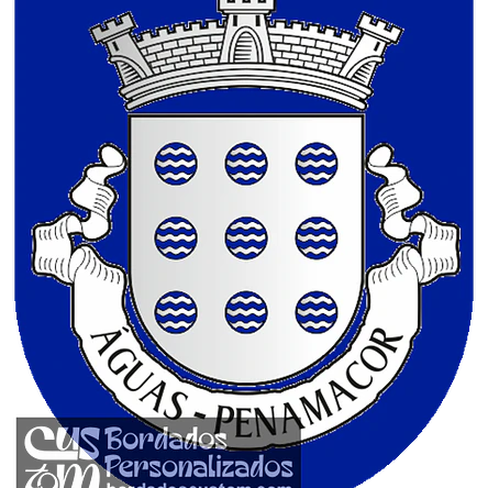 Emblema Bordado Antiga Freguesia de Águas (Penamacor, Castelo Branco) 1