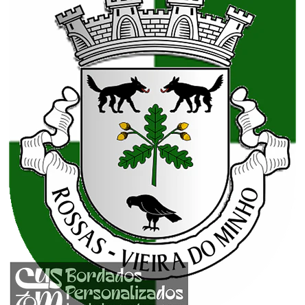 Emblema Bordado Freguesia de Rossas (Vieira do Minho, Braga) 1