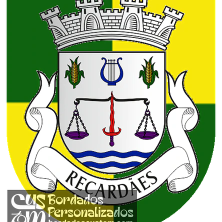 Emblema Bordado Antiga Freguesia de Recardães (Águeda, Aveiro) 1