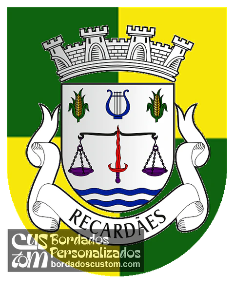 Emblema Bordado Antiga Freguesia de Recardães (Águeda, Aveiro)