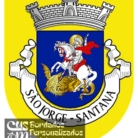 Emblema Bordado Freguesia de São Jorge (Santana, Madeira) 1