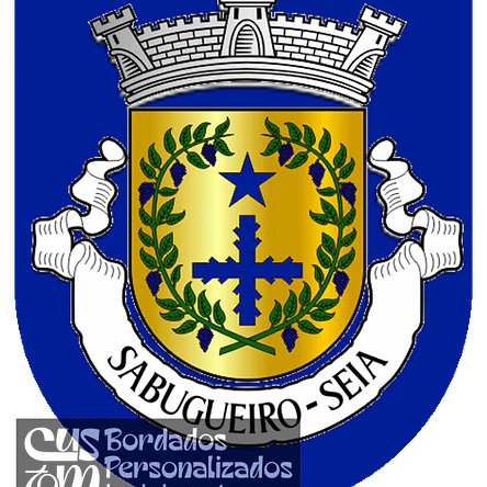 Emblema Bordado Freguesia de Sabugueiro (Seia, Guarda) 1