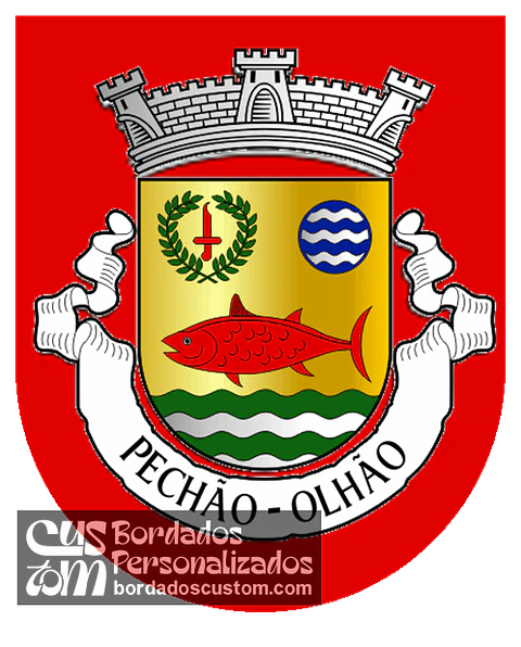 Emblema Bordado Freguesia de Pechão (Olhão, Faro)