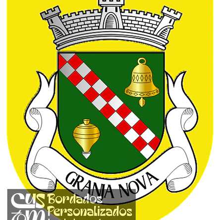 Emblema Bordado Antiga Freguesia de Granja Nova (Tarouca, Viseu) 1