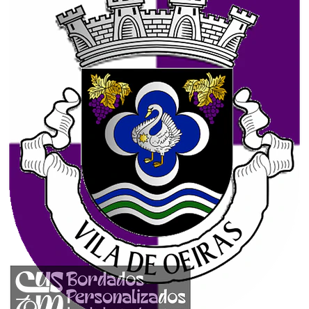 Emblema Bordado Município de Oeiras (Lisboa) 1