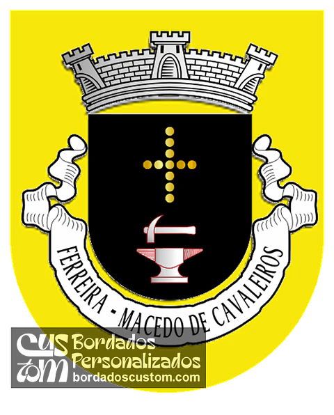 Emblema Bordado Freguesia de Ferreira (Macedo de Cavaleiros, Bragança)