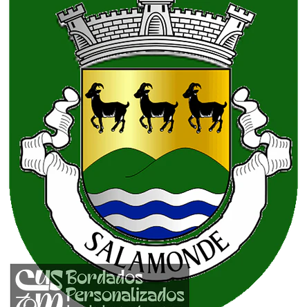 Emblema Bordado Freguesia de Salamonde (Vieira do Minho, Braga) 1