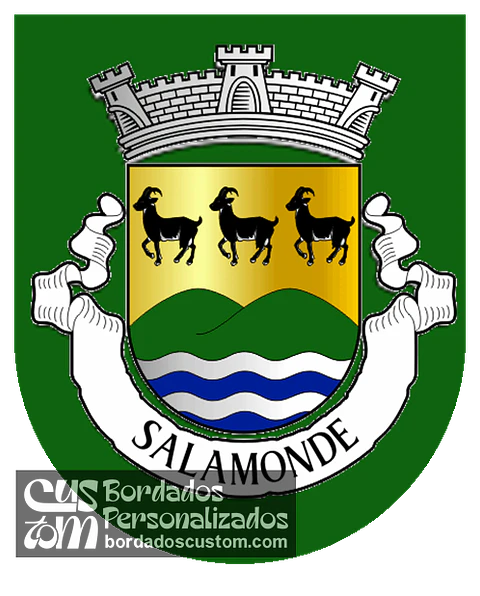 Emblema Bordado Freguesia de Salamonde (Vieira do Minho, Braga)