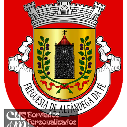 Emblema Bordado Freguesia de Alfândega da Fé (Alfândega da Fé, Bragança) 1