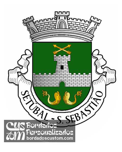 Emblema Bordado Freguesia de Setúbal (São Sebastião) (Setúbal, Setúbal)