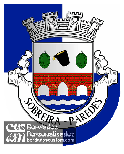 Emblema Bordado Freguesia de Sobreira (Paredes, Porto)