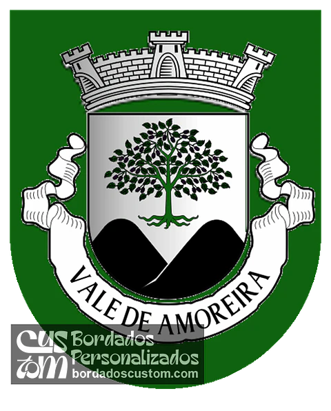 Emblema Bordado Freguesia de Vale de Amoreira (Manteigas, Guarda)