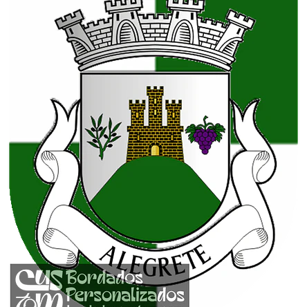 Emblema Bordado Freguesia de Alegrete (Portalegre, Portalegre) 1