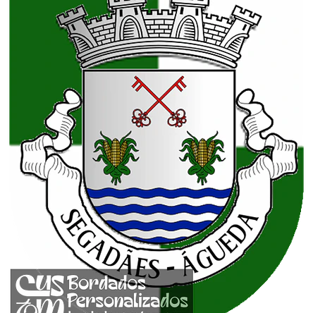 Emblema Bordado Antiga Freguesia de Segadães (Águeda, Aveiro) 1