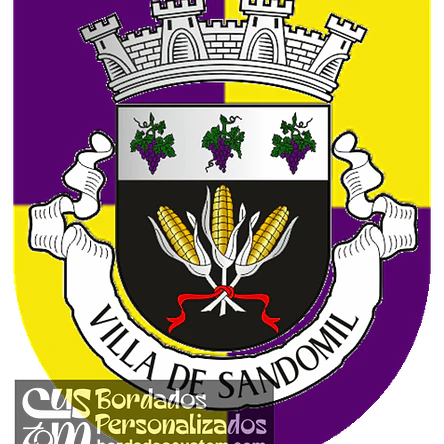 Emblema Bordado Freguesia de Sandomil (Seia, Guarda) 1