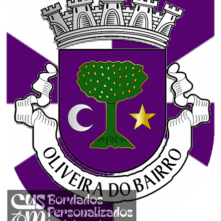 Emblema Bordado Município de Oliveira do Bairro (Aveiro) 1