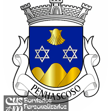 Emblema Bordado Antiga Freguesia de Penhascoso (Mação, Santarém) 1