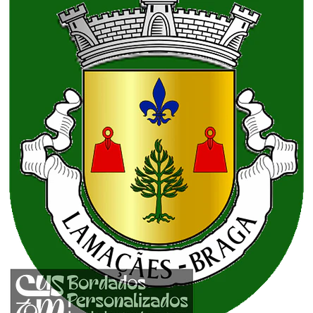 Emblema Bordado Antiga Freguesia de Lamaçães (Braga, Braga) 1