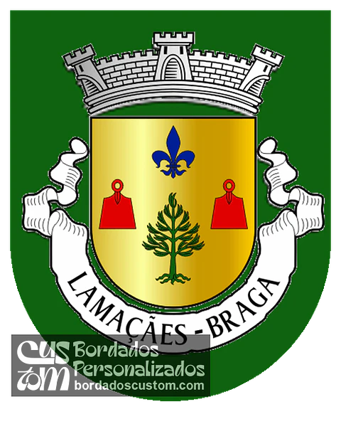 Emblema Bordado Antiga Freguesia de Lamaçães (Braga, Braga)