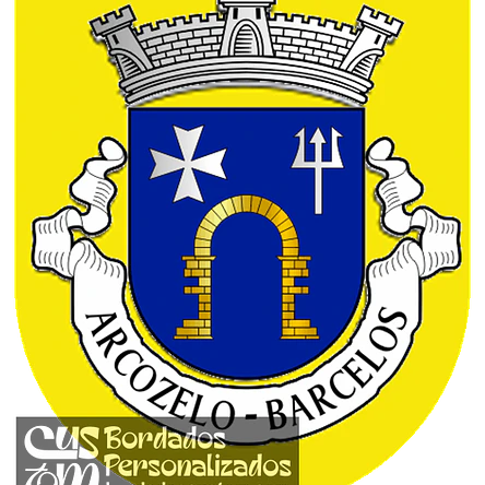 Emblema Bordado Freguesia de Arcozelo (Barcelos, Braga) 1