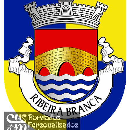 Emblema Bordado Antiga Freguesia de Ribeira Branca (Torres Novas, Santarém) 1